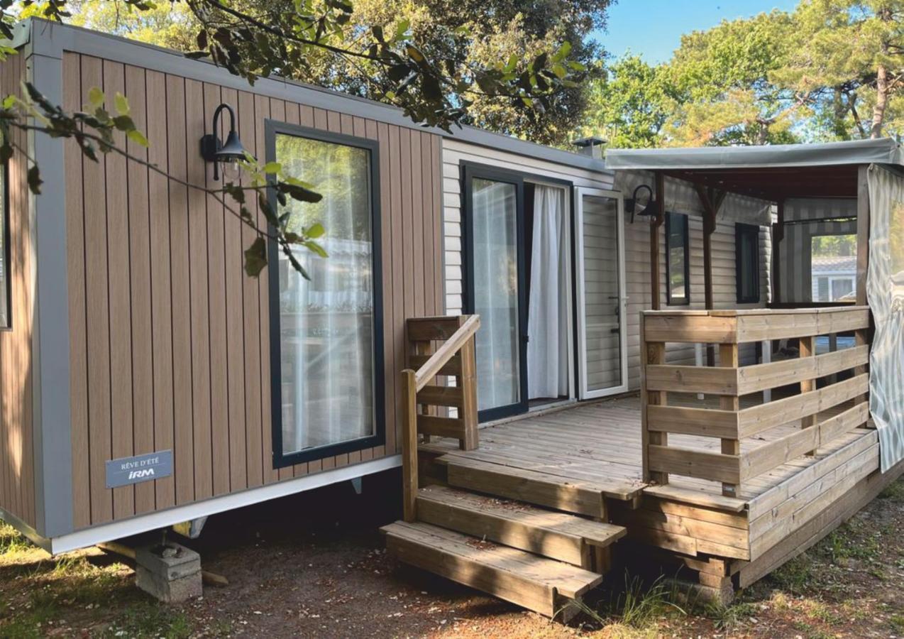 סן-ברבן-לה-פן Grand Mobile-Home 45M2 Au Calme Et Au Bord De Mer מראה חיצוני תמונה